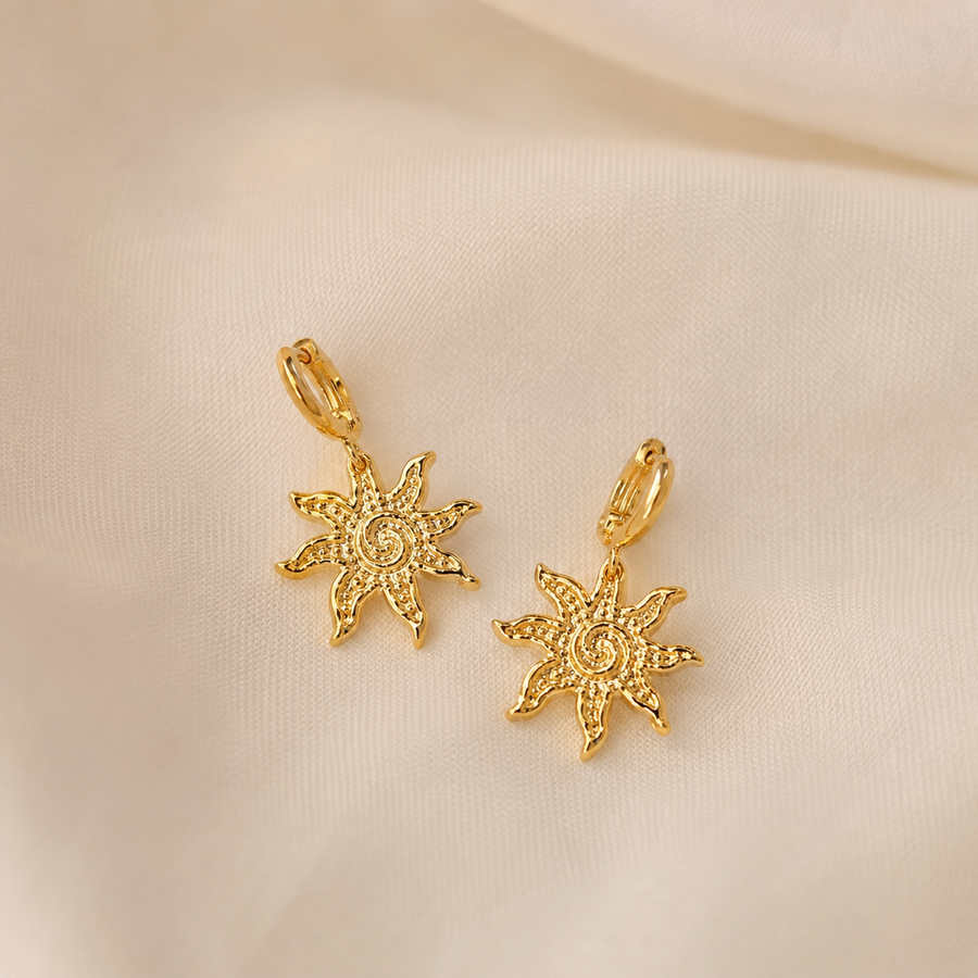 Sunny earrings | stainless steel